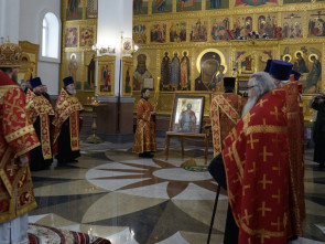 Торжественная служба в честь иконы Пресвятого Благоверного Князя Александра Невского прошла в Кафедральном соборе на Камчатке 2