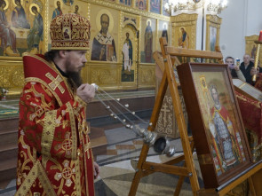 Торжественная служба в честь иконы Пресвятого Благоверного Князя Александра Невского прошла в Кафедральном соборе на Камчатке 3