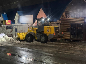 Снег и дождь парализуют движение в Елизовском районе
