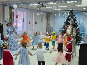Новый год празднуют в детских садах Петропавловска