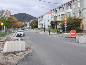 Ремонт дороги на Ленинской в Петропавловске-Камчатском