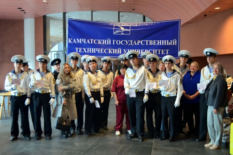 Камчатские курсанты вернулись домой после практики на «Палладе»