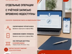 Технический сбой ограничил часть операций с Госуслугами