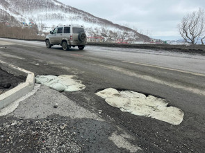 По колено в грязи столица Камчатки