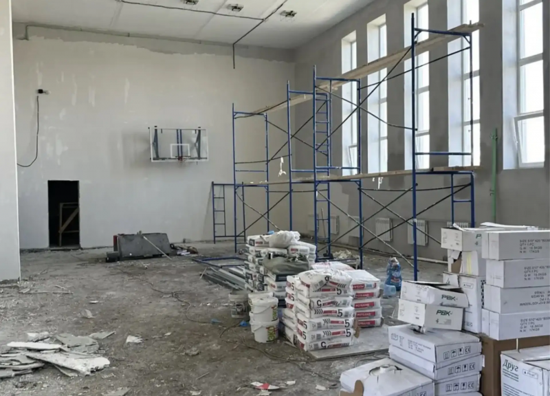 Школа в Николаевке готовится к новому учебному году