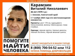 Друзья и родные ищут на Камчатке пропавшего мужчину