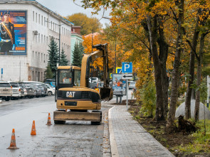 Работы на улице Ленинской находятся на завершающей стадии 5