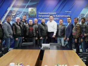 Петропавловск-Камчатский посетили президенты региональных отделений мотоклуба &laquo;Ночные волки&raquo; 5