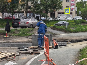 34 тысячи квадратов асфальта и 69 колодцев: как преображаются Владивостокская и Зеркальная 1