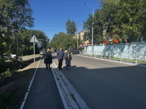 В камчатской столице полностью обновили дорогу к образовательному учреждению на Бийской 2