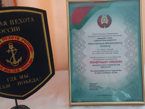Борис Невзоров поздравил подшефного ветерана Великой Отечественной войны с Новым годом 2