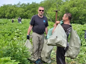 Камчатские Озерновские ключи привели в порядок местные жители