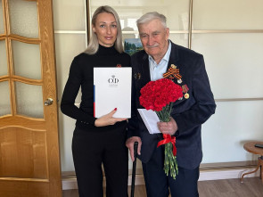 Сенатор от Камчатки Борис Невзоров поздравил участника войны с 80-летием Победы 0