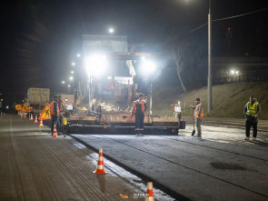 В Петропавловске-Камчатском стартовала укладка асфальта на проблемном участке федеральной трассы 0