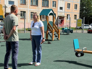 Камчатские депутаты проверили ход благоустройства дворов в Чапаевке и Нагорном