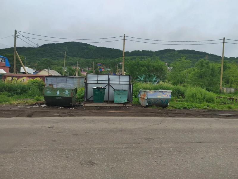Дополнительные точки сбора для крупногабаритного мусора установили в Петропавловске-Камчатском