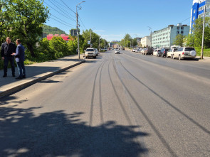 На проспекте Рыбаков в Петропавловске-Камчатском закончили ремонт &mdash; скоро появится разметка 1