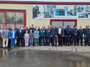 Легендарный камчатский пожарный Виктор Пахомов ушёл на пенсию