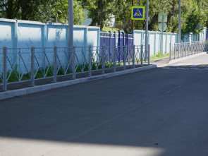 В камчатской столице полностью обновили дорогу к образовательному учреждению на Бийской 7