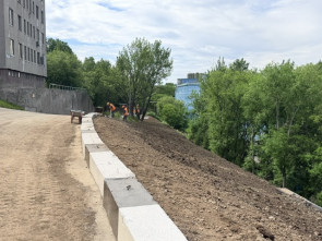 Теплотрассу от &laquo;Спартака&raquo; до драмтеатра в камчатской столице украсят арт-объектом &laquo;Вулканы&raquo; 0