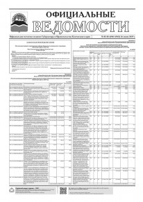 Газета &laquo;Официальные ведомости&raquo; №82-83 (6941-6942) за 26 июня 2025 г.